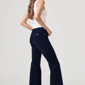 ROLLA'S Navy Flare Jeans corduroy